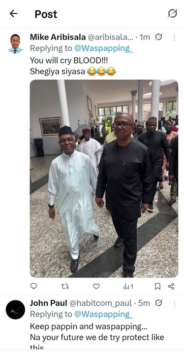 Peter Obi: Sarki Dumps Atiku-by Tomide davies