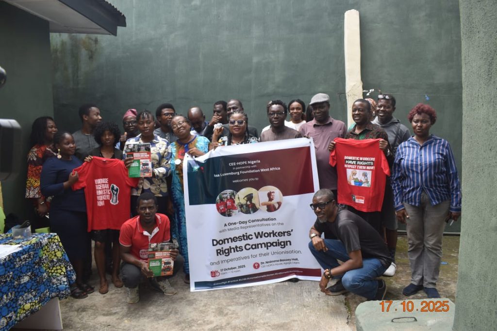 Pushing Domestic Workers Rights: Cee-Hope Engages Media Actors